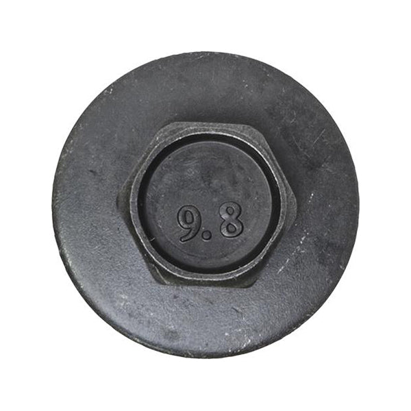 Bolts With Washer M8x30mm Thread Ø24mm Washer Black Pack of 20