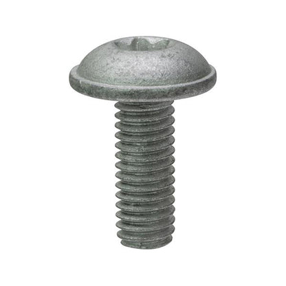 Torx Screws - M6 x 15mm, Ø14mm Head, Dacromat Finish Pack of 20
