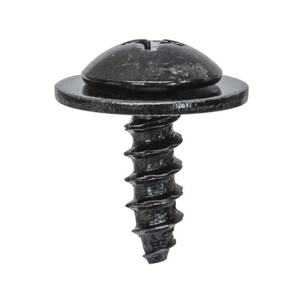 Bumper Cover Screws with Washers - Ø4.8 x L14mm, Ø16mm Washer, Black Pack of 20