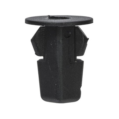Fender Liner Screw Grommet Black Diameter 16 x H20mm Hole Diameter 9 Pack of 20