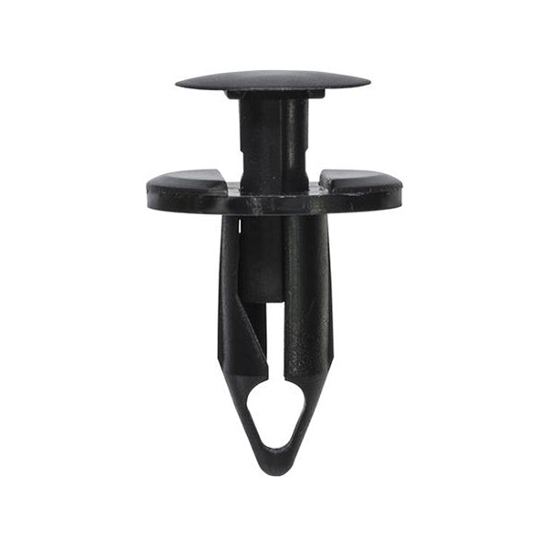 Push Type Retainer - Black, Ø20 x S21mm, Hole Ø8mm Pack of 20