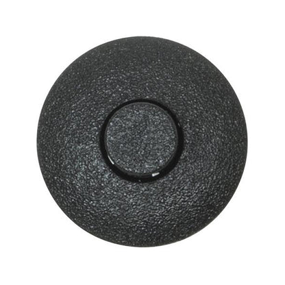 Push Type Retainer - Black, Ø20 x S8 x H22mm, Hole Ø8mm Pack of 20