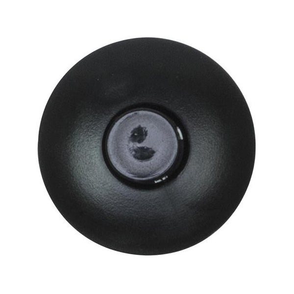 Push Type Retainer - Ø19.5 x 12mm, Hole Ø7.5mm, Black Pack of 20