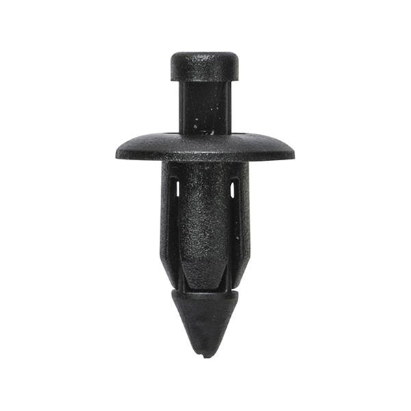 Push Type Retainer - Black, Ø13 x S8mm, Hole Ø6.5mm Pack of 20