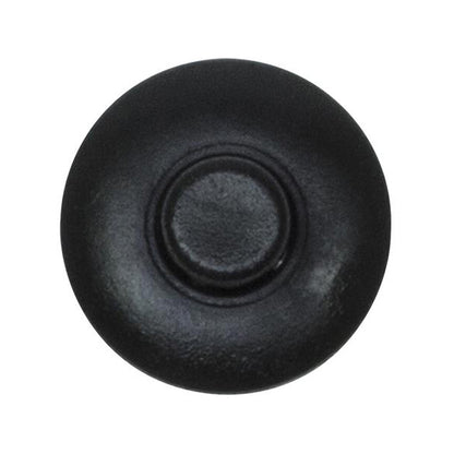 Push Type Retainer - Black, Ø13 x S8mm, Hole Ø6.5mm Pack of 20