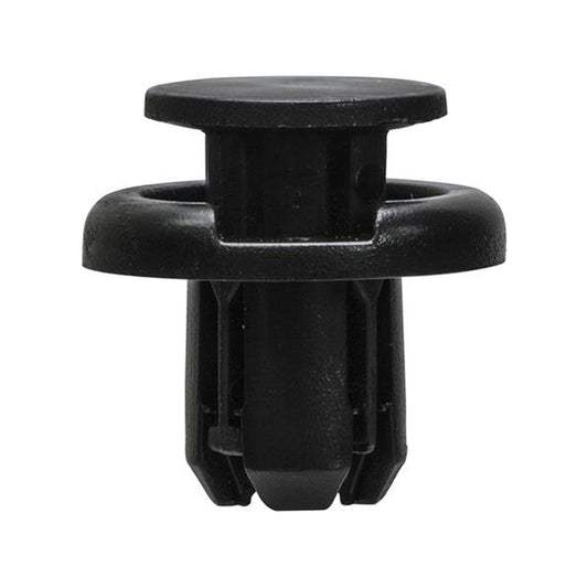 Front Bumper Push Retainer - Black, Ø20 x S11mm, Hole Ø10mm Pack of 20