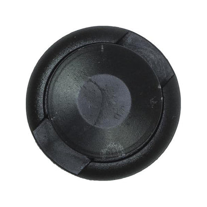 Push Type Retainer - Black, Ø20 x S10mm, Hole Ø8mm Pack of 20