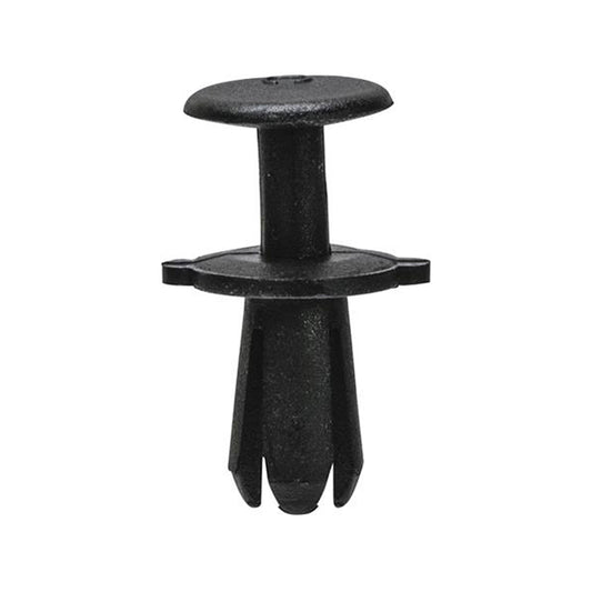 Windshield Retainer - Black, W12.5 x D10 x S10mm, Hole Ø5mm Pack of 20