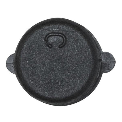 Windshield Retainer - Black, W12.5 x D10 x S10mm, Hole Ø5mm Pack of 20