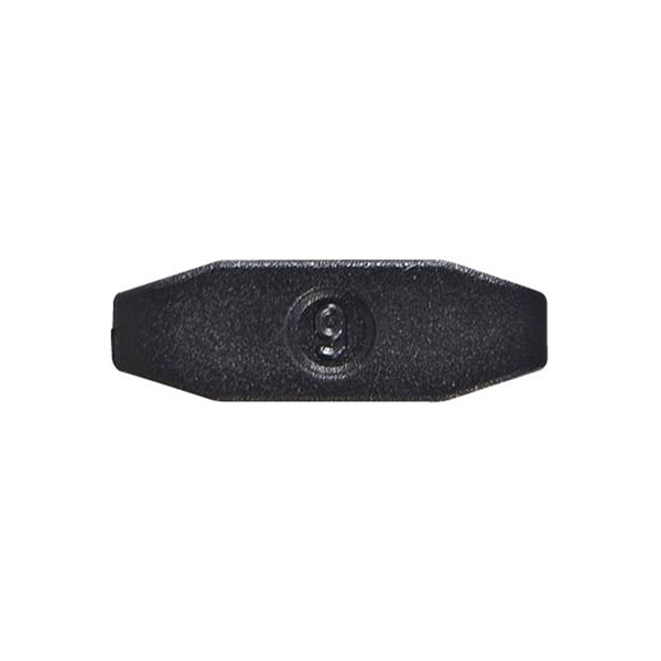 Trim Buttons - Black, Ø4mm Hole, 17 x 5.5 x 5mm, Fits VW Pack of 50