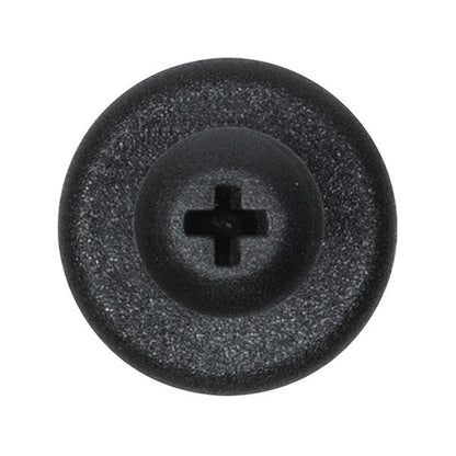 Trim Panel Retainers Ø10mm Hole Ø18mm Flange x18.5mm Stem Black Pack of 20