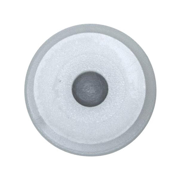 Door Trim Panel Clips - White/Grey, Ø15 x H14mm, Hole Ø8mm Pack of 20