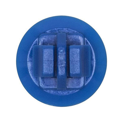 Side Moulding Clip 17x24.5mm Hole Ø8mm Orange Pack of 20