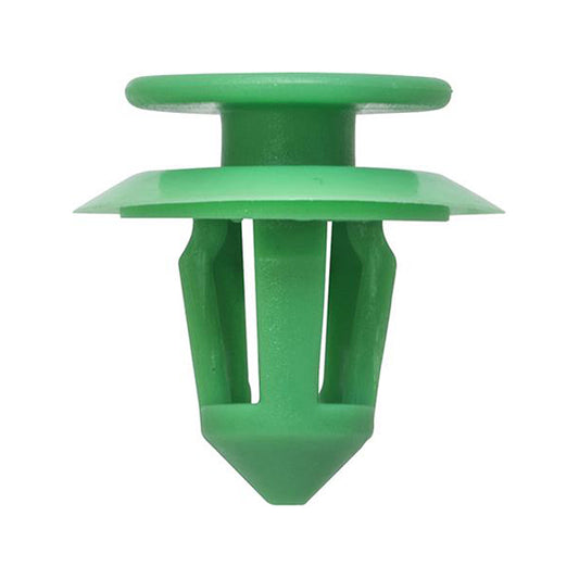 Lower Panel Retainer - For Toyota CH?R, Green, Ø18.5 x H18mm, Hole Ø8mm Pack of 20