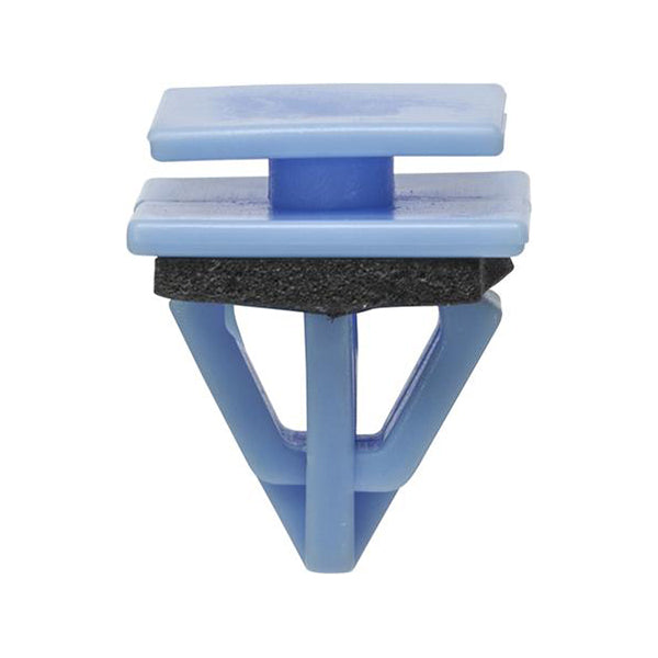 Rocker Panel Clip with Sealer - 18 x 19 x 21mm, Light Blue/Black Pack of 20
