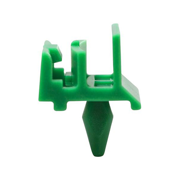 Side Moulding Clips - 19 x 32 x 24mm, Green Pack of 20