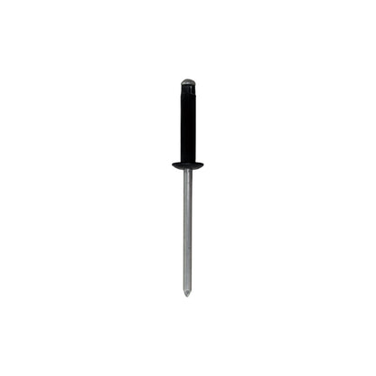 SIZE DATA FROM INTERNET - CHECK: JM Black Rivet Diameter 4 x L19mm Flange Diameter 8 Suits VAG E-Up Pack of 50