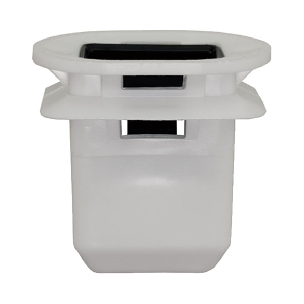 White Moulding Clip 40 x 28 x H39mm Suits VAG E-Citigo E-Up Pack of 20