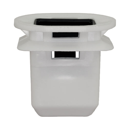 White Moulding Clip 40 x 28 x H39mm Suits VAG E-Citigo E-Up Pack of 20
