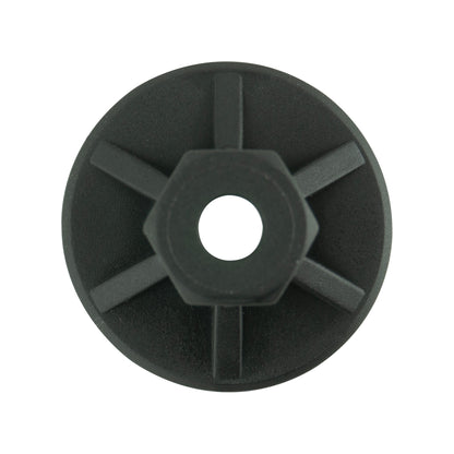 Trim Lock Nut Black Ø22xH11mm Hex Ø10 Suits VAG E-Golf E-Up Pack of 50