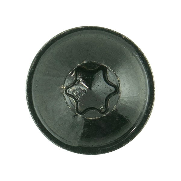 Black Metal Body Screw 5x16mm Thread Ø10mm Head Suits VAG E-Up Pack of 50