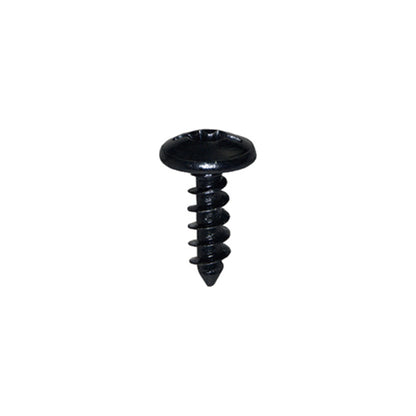 Black Metal Body Screw 5.2 x 16mm Thread Head Diameter 11.8 Suits VAG E-Up Pack of 50