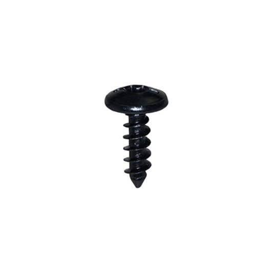 Black Metal Body Screw 5.2 x 16mm Thread Head Diameter 11.8 Suits VAG E-Up Pack of 50