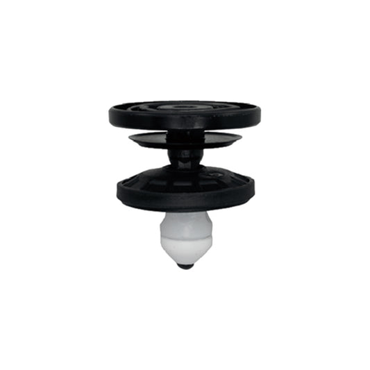 Black Panel Clip Diameter 21 x H23mm Hole Diameter 7.5 Suits VAG ID3 ID4 Q4 E-Tron Pack of 20