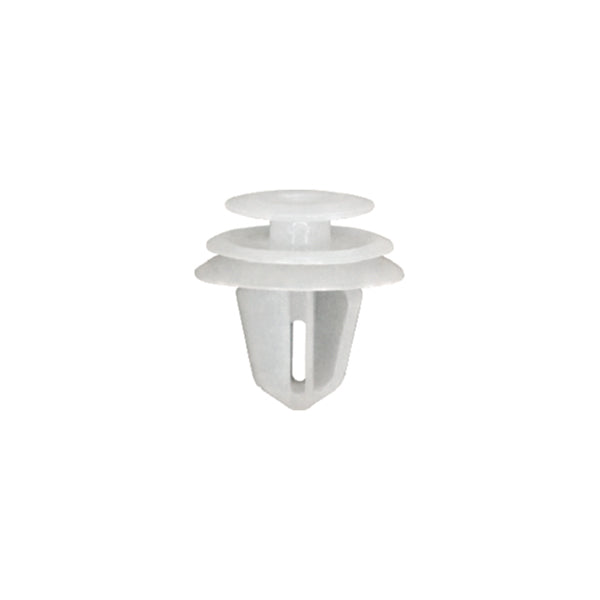 Panel Clip - For Hyundai IONIQ/Kona, White, Ø18 x H19mm, Hole Ø9.5mm Pack of 50