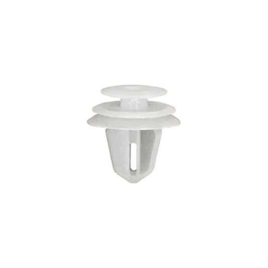 Panel Clip - For Hyundai IONIQ/Kona, White, Ø18 x H19mm, Hole Ø9.5mm Pack of 50