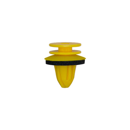 Panel Clip - For Mercedes EQB, A?Klasse Hybrid, CLA Hybrid, Yellow, Ø17 x H18mm, Hole Ø8mm Pack of 50