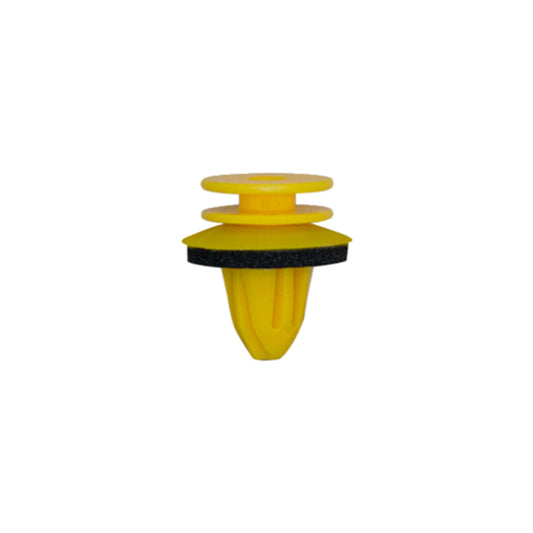 Panel Clip - For Mercedes EQB, A?Klasse Hybrid, CLA Hybrid, Yellow, Ø17 x H18mm, Hole Ø8mm Pack of 50