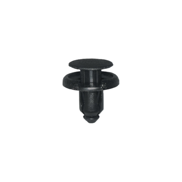Push Rivet - For Tesla Model 3 (2017–) & Model S (2012–), Black, Ø18 x S10mm, Hole Ø8mm Pack of 20