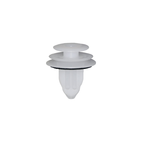 Panel Clip - For Toyota Prius, White, Ø18 x H20mm, Hole Ø8mm Pack of 20