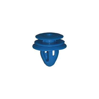 Panel Clip - For Hyundai IONIQ, Blue, Ø18 x H17mm, Hole Ø8mm Pack of 50