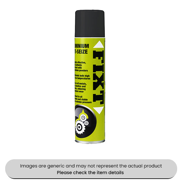 Fixt Aluminium Anti-Seize 400ML Aerosols Pack Qty 6