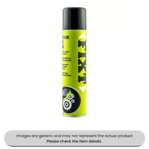 Fixt Curtain Side Lube 400ML Aerosols Pack Qty 6