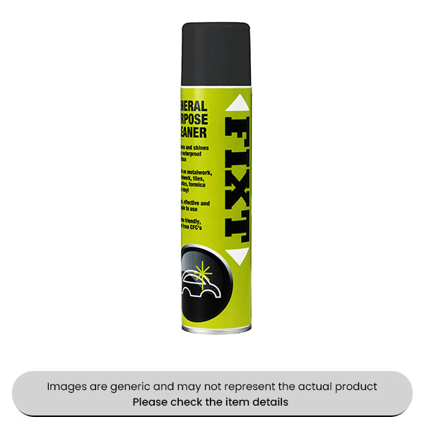 FIXT General Purpose Cleaner 400ML Aerosols Spray Pack Qty 6