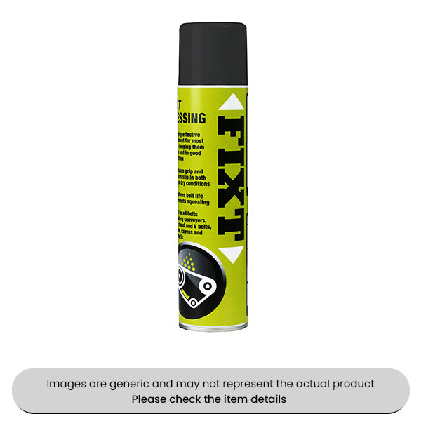 Fixt Belt Dressing 400ML Aerosols Pack Qty 6