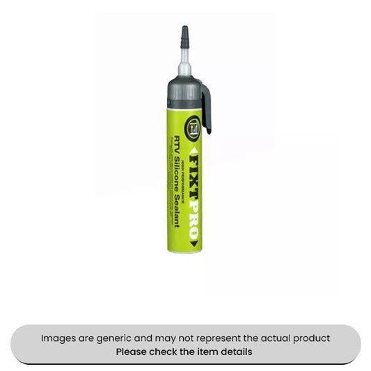 Red Fixt Silicone Sealant High Performance 200ML Cartridge Pack Qty 1