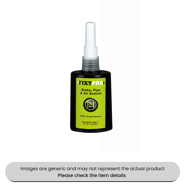 Fixt Brake, Pipe & Air Sealant 80G Accordion Bottle Pack Qty 1