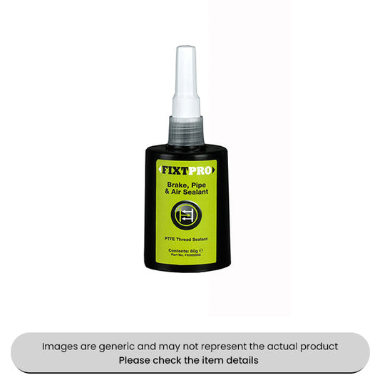 Fixt Brake, Pipe & Air Sealant 80G Accordion Bottle Pack Qty 1