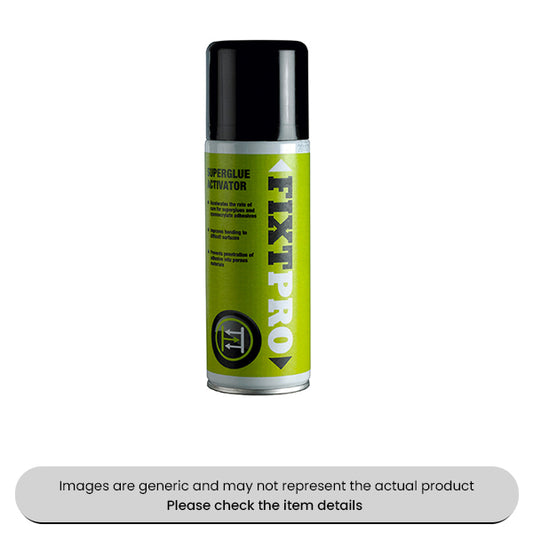 Fixt Super Glue Activator 200ML Aerosol Pack Qty 1