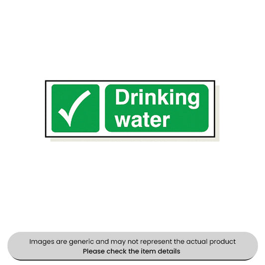 Drinking Water Adhesive 120X360MM Pack Qty 1
