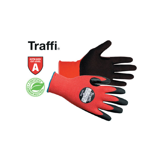 Traffi Microdex LTX Gloves Size XXL (11) EN388 4X43C Carbon Neutral Cut Level C Pack 10