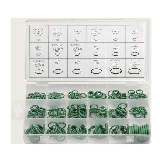 Air Conditioning O?Rings Kit - 270 Piece Set, Nitrile, For Freon R134a Qty 1