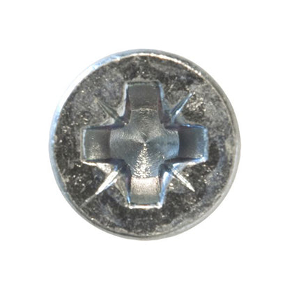 Machine Screw Countersunk Pozi M6x25mm Full Thread Zinc Plated Steel DIN965 Pack of 200