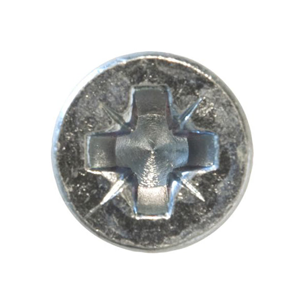 Machine Screw Countersunk Pozi M6x50mm Full Thread Zinc Plated Steel DIN965 Pack of 200