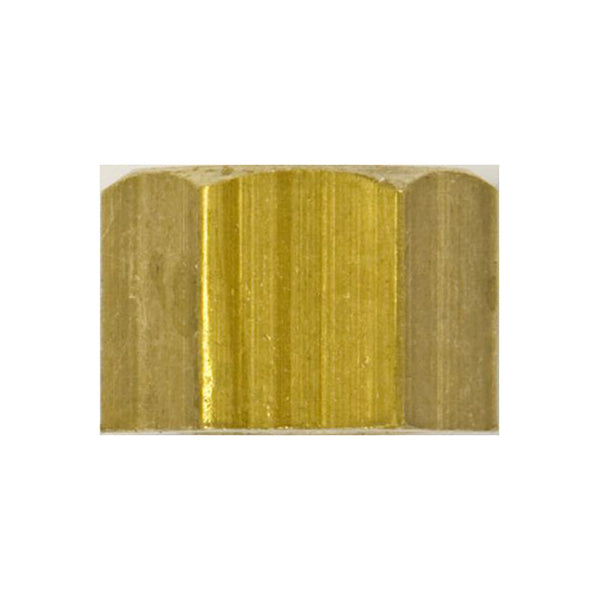 Exhaust Manifold Nut - Brass, M10 x 1.25mm Pitch Pack of 50