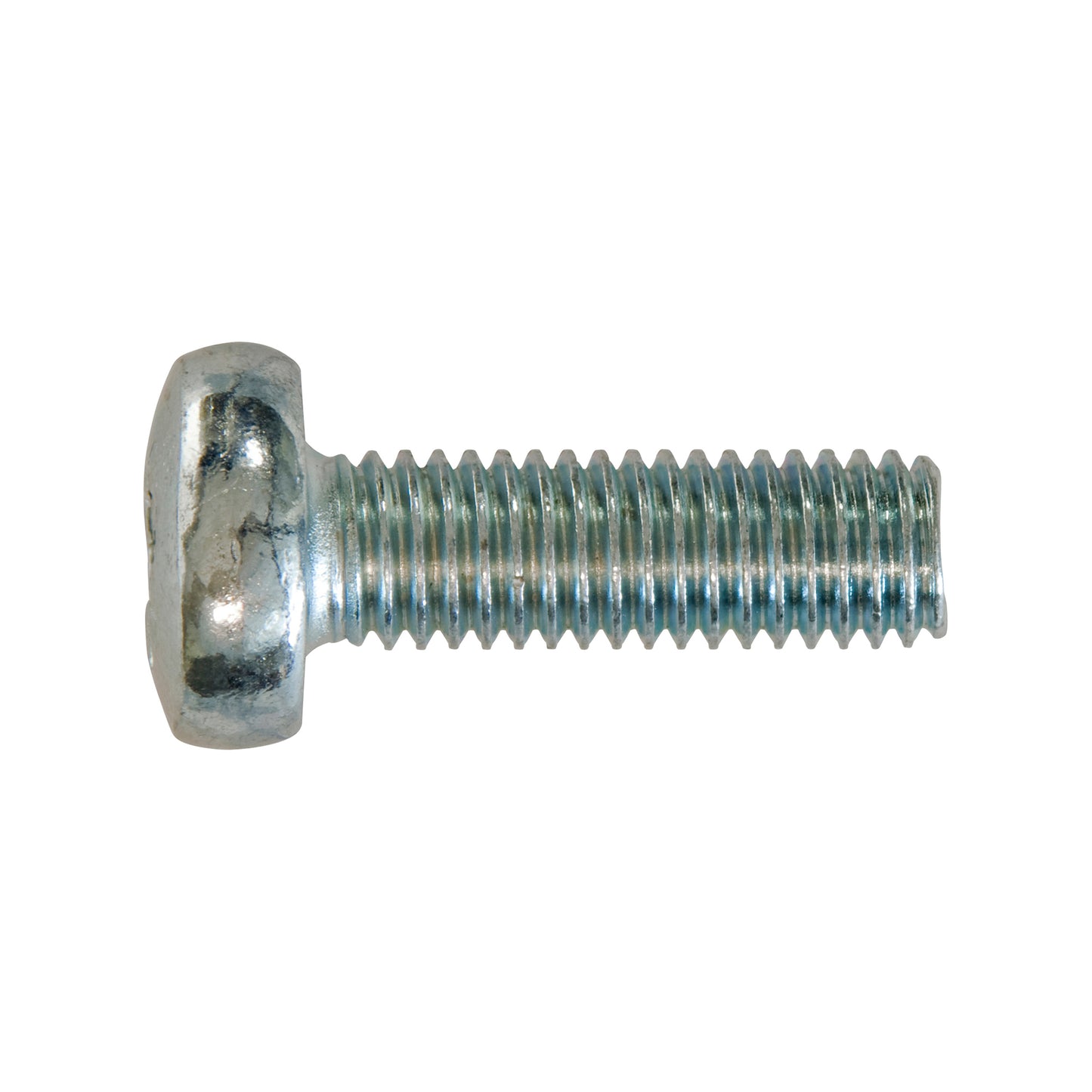 Machine Screw - Pan Pozi, M6 x 10mm, Full Thread, Zinc Plated Steel, DIN 7985 Pack of 200